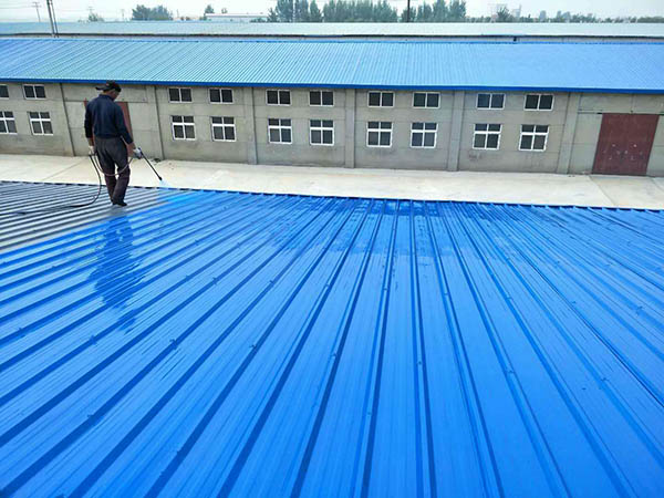 景泰 彩钢瓦喷漆翻新工业厂房、仓库